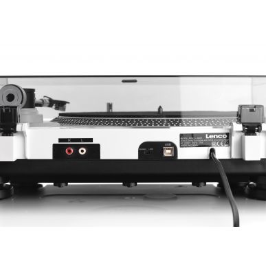 Виниловый проигрыватель Lenco L-3808 White